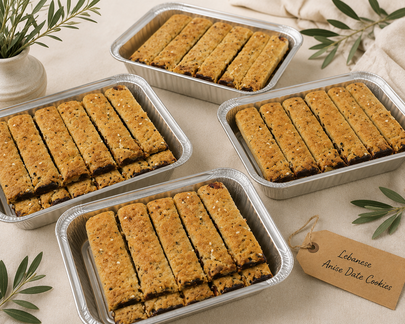 Anise Date Cookies
