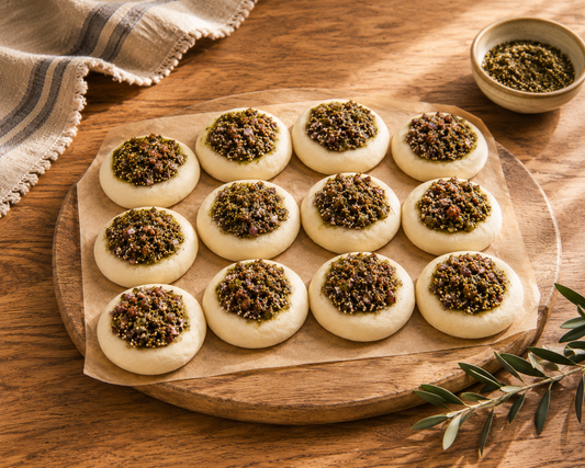 Veggie Zaatar Manakesh