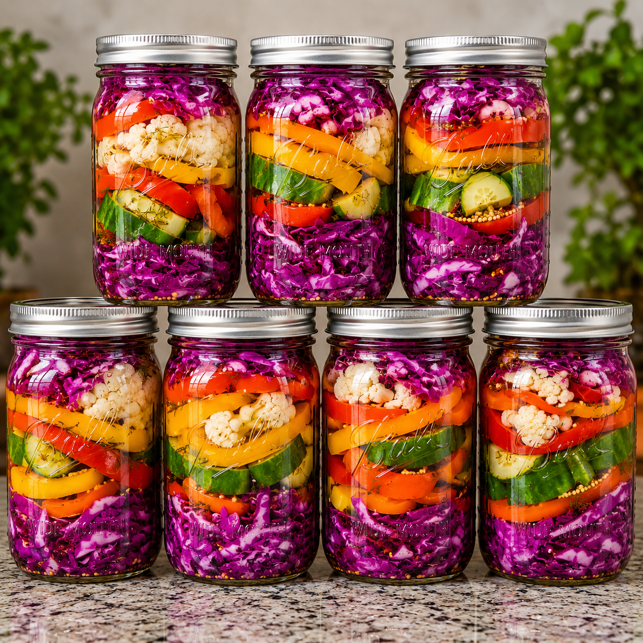 Mixed veggie pickles