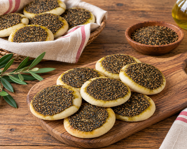Zaatar (Lebanese Thyme) Manakesh