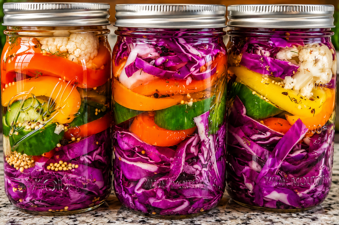 Mixed veggie pickles