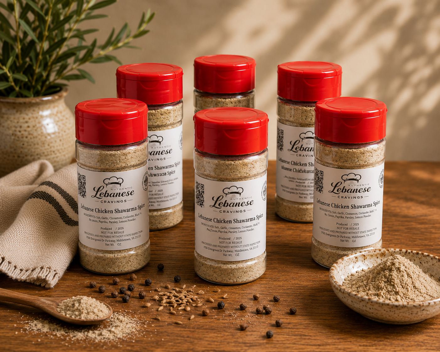 Lebanese Chicken Shawarma Spices