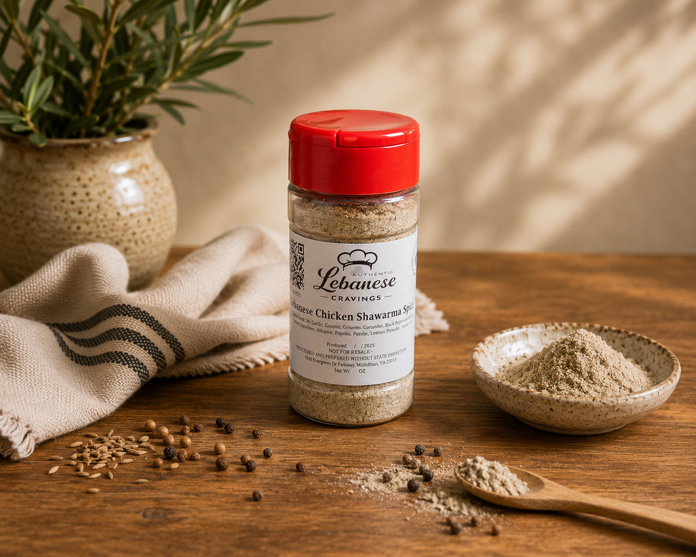 Lebanese Chicken Shawarma Spices