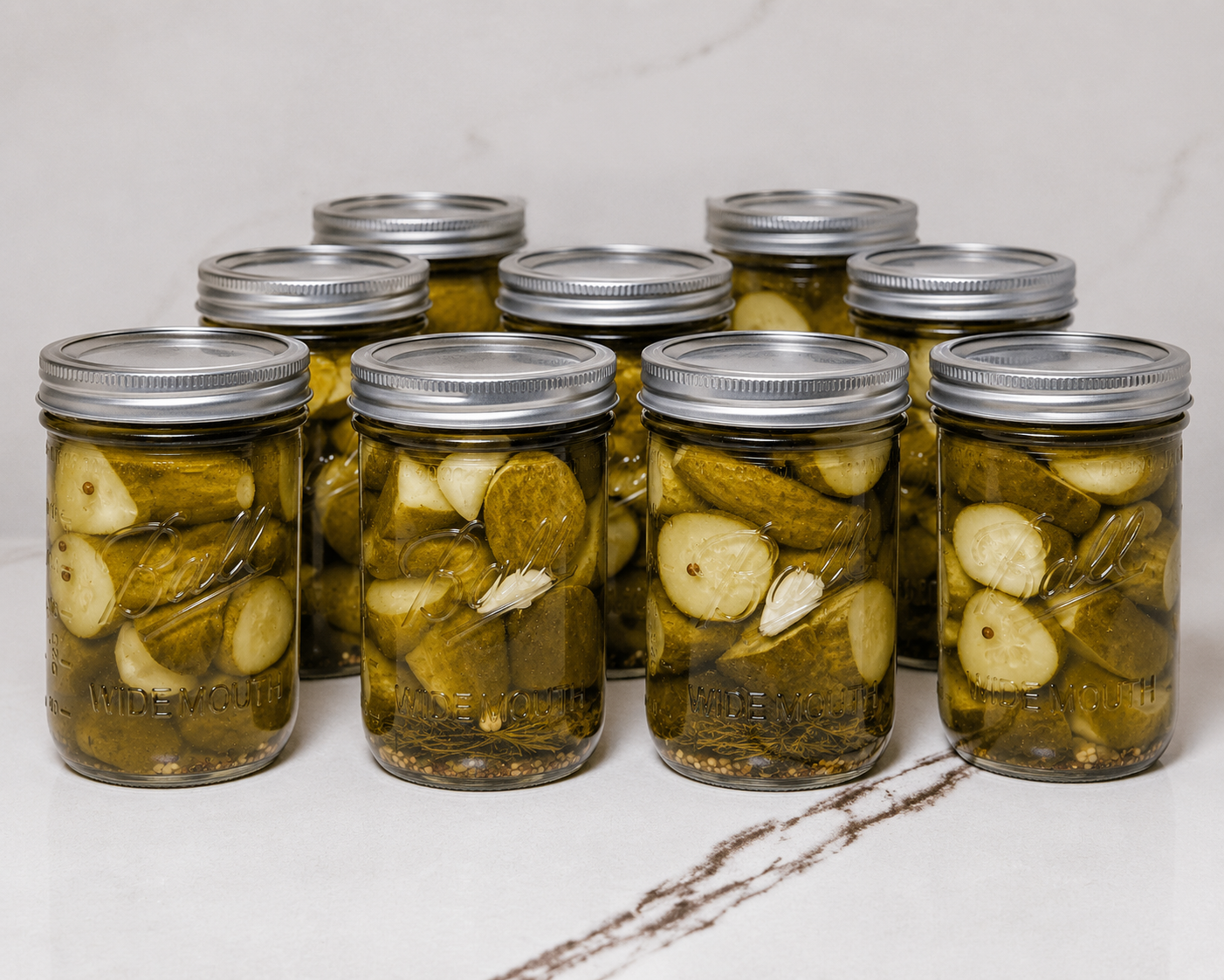 Cucumber pickles