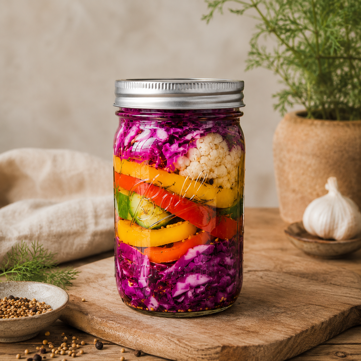 Mixed veggie pickles