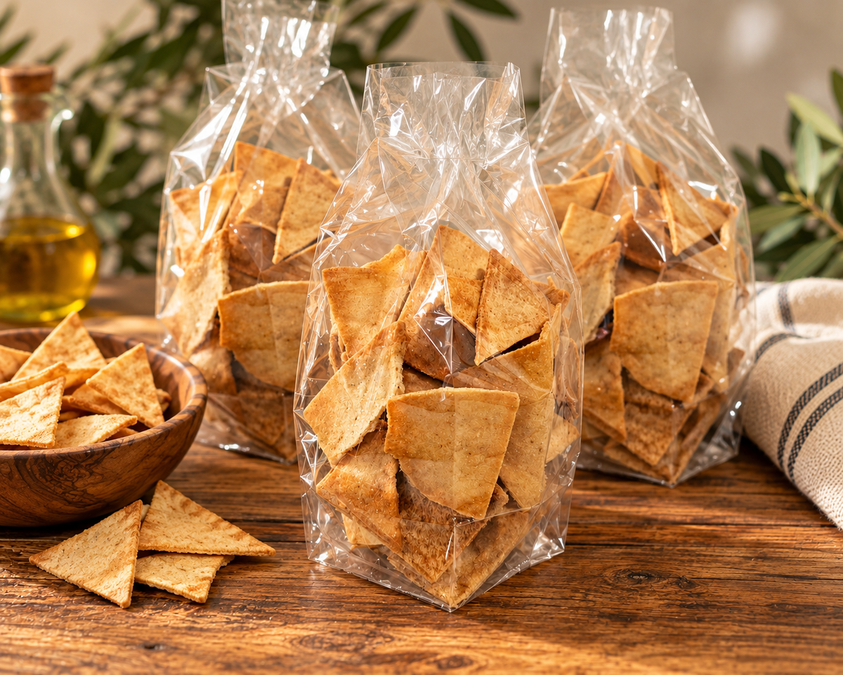 Organic Baked Pita Chips