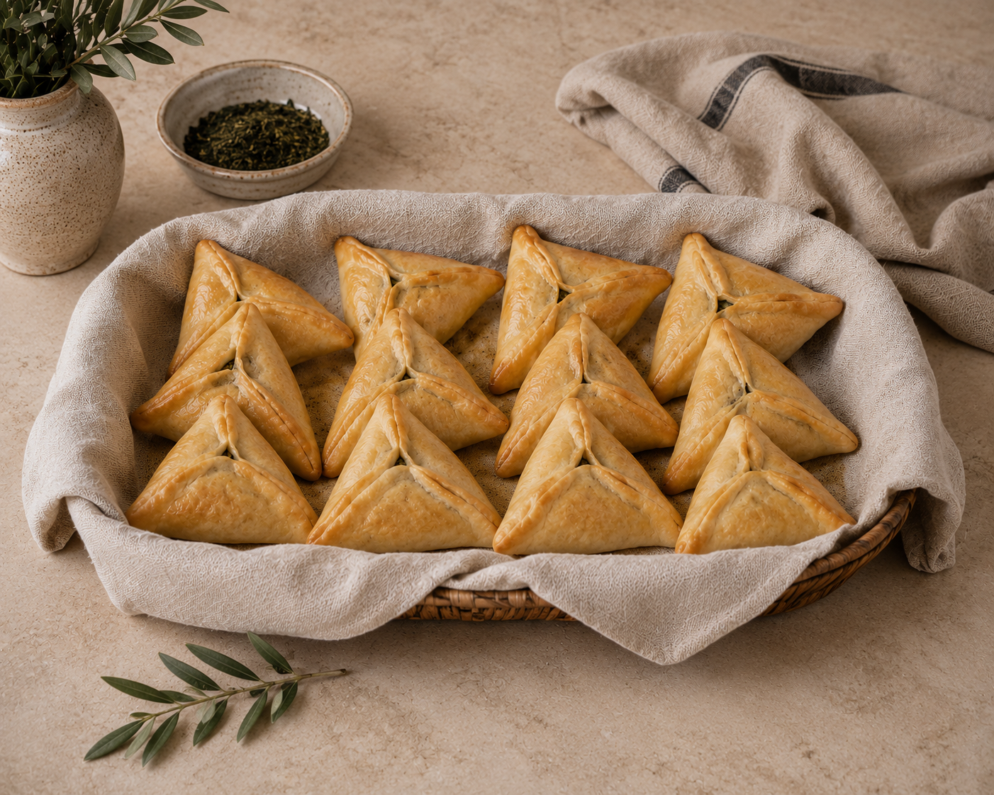 Spinach Fatayer