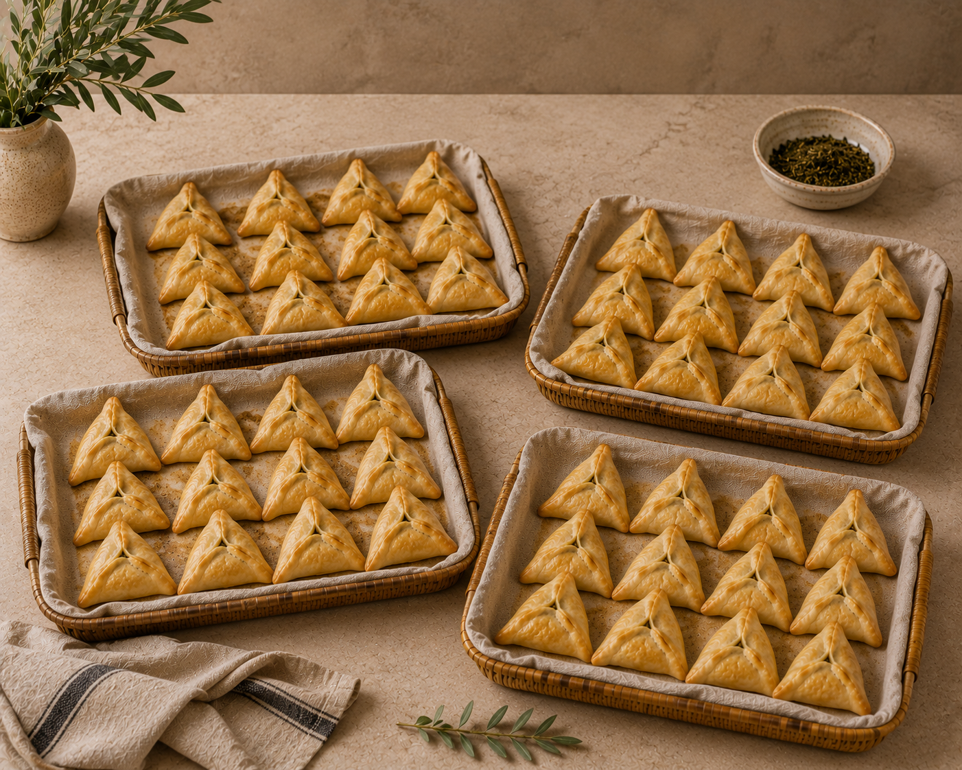 Spinach Fatayer